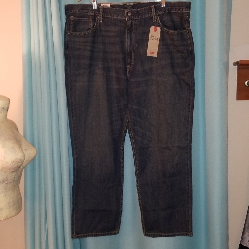 Levi's 559 Relaxed Straight Fit 44x30 Jeans NWT